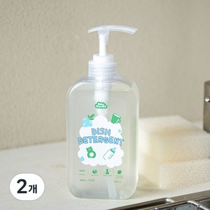 베이비스탠다드 아기 주방세제 과일 유아 식기세제 젖병세정제, 2개, 500ml