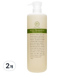 일진코스메틱 아렌 산성샴푸 펌 컬러, 1L, 2개