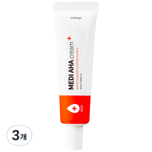 메디올가 메디 아하 좁쌀 비립종 각질 케어 크림 25ml, 3개