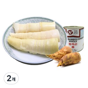 (배터짐) 차이나 THP 고급 동죽순홀 죽순 짬뽕 마라탕 중화요리, 2.84kg, 2개