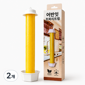 어반잇 초파리트랩 끈끈이 날파리 플라이스틱, 2개, 1개입