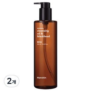 한스킨 블랙헤드 BHA 클렌징 오일, 400ml, 2개