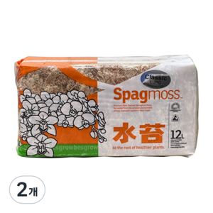 질좋은 고급 수태 뉴질랜드산 정겨운화분집, 150g, 2개