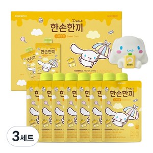 한손한끼 단백질 쉐이크 파우치 프로틴 식사대용, 280g, 3세트