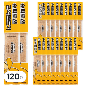 슈퍼포션 곤약쫀드기 벌크포장, 25g, 120개