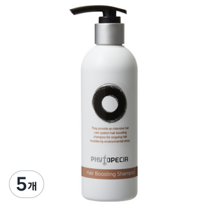 [정품인증]피토페시아 헤어 부스팅 샴푸, 250ml, 5개