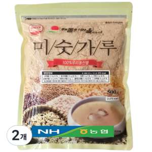 하조대농협 미숫가루, 2개, 500g