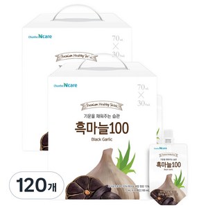 천호엔케어 흑마늘 추출액 100% 2개월분, 70ml, 120개