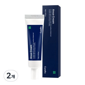 큐어알엑스 아누스 항문 크림, 2개, 30g