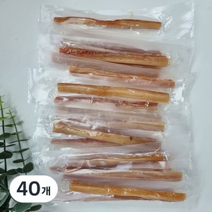 복만유통 바베큐페스츄리오징어스틱, 40개, 10g