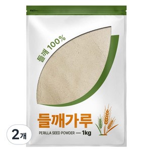 그대로푸드 탈피 들깨가루, 1kg, 2개