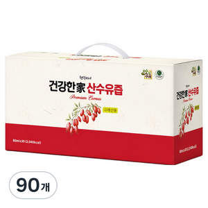 지리산을팜 구례 산수유즙 진액, 90개, 80ml