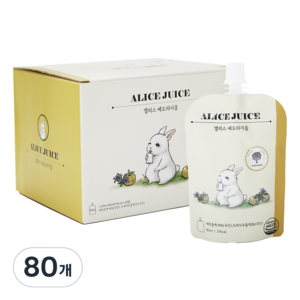 앨리스 배도라지 주스, 80개, 80ml