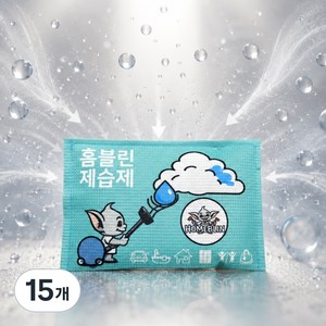 홈블린 제습제 습기제거제 옷장제습 신발제습 제습전용 B155, 100g, 15개