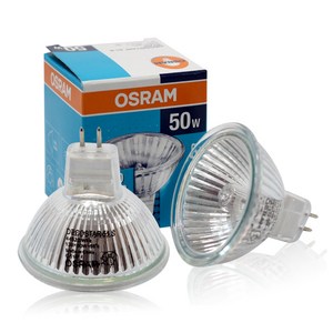 오스람 할로겐 MR16 12V 20W 50W G4 GY6.35, 2개, H1.오스람 할로겐 12V 50W (2개묶음)