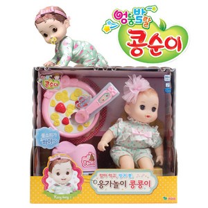 콩순이 콩콩이 변기놀이 인형세트, 혼합색상, 1개