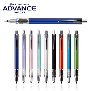 미쯔비시 유니 쿠루토가 어드밴스 샤프 블랙, 0.5mm, 1개