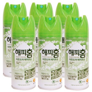 해피홈 아웃도어 에어로솔, 150ml, 6개