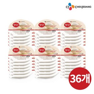 햇반 백미밥, 210g, 36개