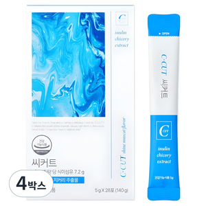 겟비너스 씨커트 C-CUT 콜레스테롤 혈당케어, 4박스, 28회분