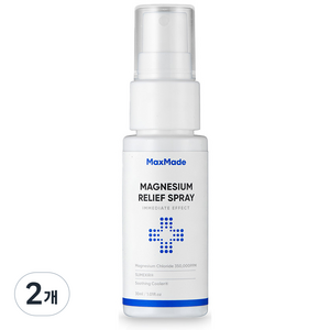 맥스메이드 뿌그네슘 마그네슘 릴리프 스프레이, 30ml, 2개
