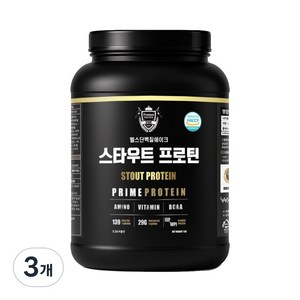 스타우트 프로틴, 3개, 1kg