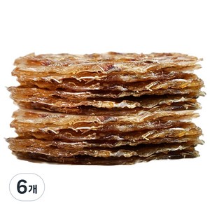 진짜 맛있는 두꺼운 두툼쥐포 ss급 쥐포, 6개, 230g