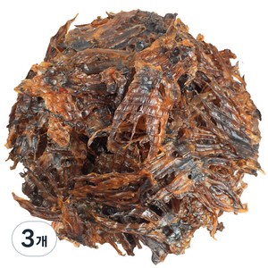 60마리내외 말랑 쫄깃한 납작숏망족 납작 숏 다리 오징어다리, 200g, 3개