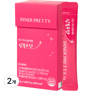 이너프리티 몸매+피부관리 한번에! 전문가 연구개발 클렌즈 루틴샷, 2개, 70g