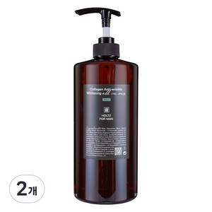 홀츠포맨 남자 올인원 화장품 1000ml 대용량 남성 주름개선 미백 보습 탄력 스킨 로션 에센스, 1L, 2개