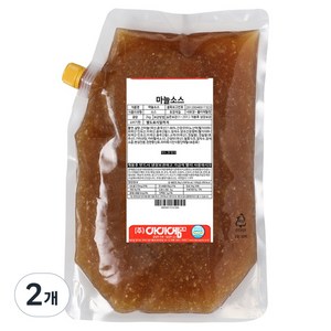 아이엠소스 마늘 소스, 2kg, 2개
