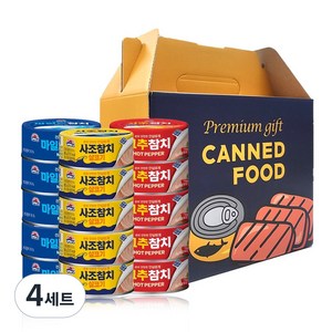 올따옴 사조 살코기참치 선물세트 C4호, 4세트