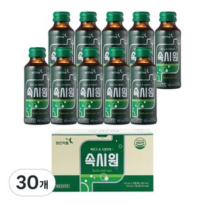 영진약품 속시원 식후 케어 소화 음료 상쾌한 컨디션 관리, 30개, 100ml