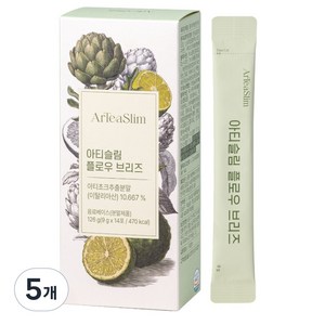 아티초크 고농축 다이어트 아티슬림 플로우 브리즈 물에 타 먹는 레몬라임맛 디톡스 붓기 배출 다이어트 9g 14포, 5개, 14회분