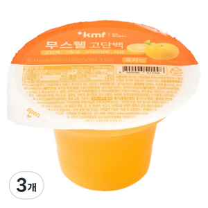 메디푸드 무스웰 고단백 고단백 영양푸딩, 100g, 3개