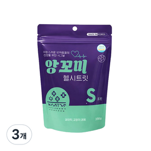 앙꼬미 헬씨트릿 강아지 고양이 겸용 영양제 S트릿 330g, 3개, 피부/피모, 33회분