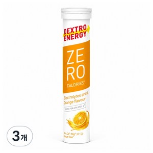 덱스트로 에너지 제로 칼로리 마그네슘 칼륨 칼슘 함유 전해질 음료 베리맛, 3개, 4g, 20정