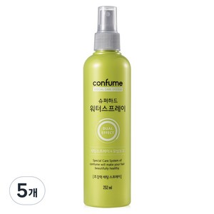 과일나라 컨퓸 슈퍼하드 워터스프레이, 252ml, 5개