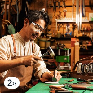 RAUOJOS 보안경 김서림방지 충돌 보호 작업 보안경 ROS - OTG002, 색상, 2개