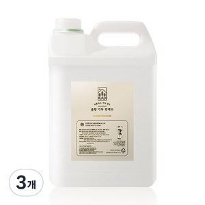 솔향가득 잎 편백수 피톤치드 리필형 탈취제 대용량 천연 원액, 3개, 5L