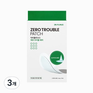닥터플리너스 제로트러블패치 27패치, 27개입, 3개