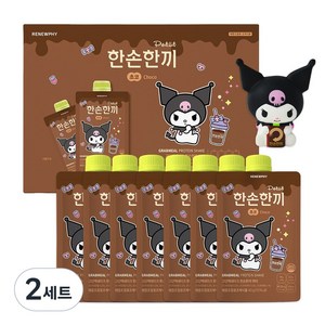 한손한끼 단백질 쉐이크 파우치 프로틴 식사대용, 2세트, 280g