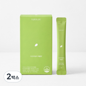 다이어팅티 애플맛 체지방 감소 혈당케어 비타민 미네랄 12중 기능성 마시는 탄산 다이어트, 14회분, 2박스