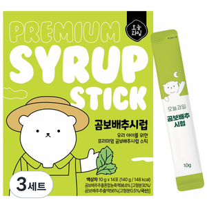 국내산 배암차즈기진액 곰보배추시럽 10g 14개입, 3세트, 140g