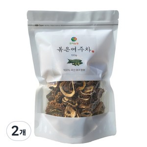 천지농원 국산 볶은 여주차 직접재배 26년 햇여주 무농약, 100g, 1개입, 2개