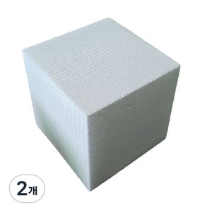 숲인더시티 압축 스티로폼 조각용, 2개, 30*30*30cm