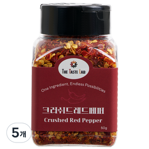 더테이스트랩 크러쉬드 레드페퍼 매운고추, 5개, 50g