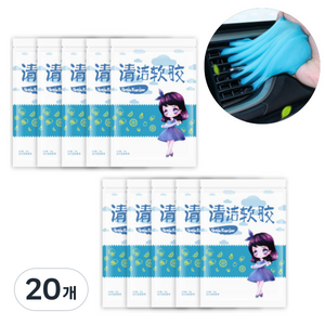 도나토르 만능 틈새먼지 젤 클리너, 20개, 블루