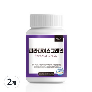파라다이스 그레인 버닝핏 정품 식약청 HACCP 인증, 2개, 120정