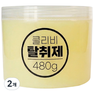 클리비 아카시아향 실내 탈취제 담배냄새 화장실 공기 욕실 집안 냄새제거 고체탈취제, 480g, 2개